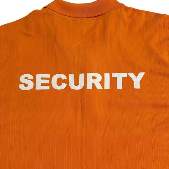 NWT Perry Ellis Performance Polo x Mercedes-Benz Stadium Security Orange 4X - Picture 4 of 10